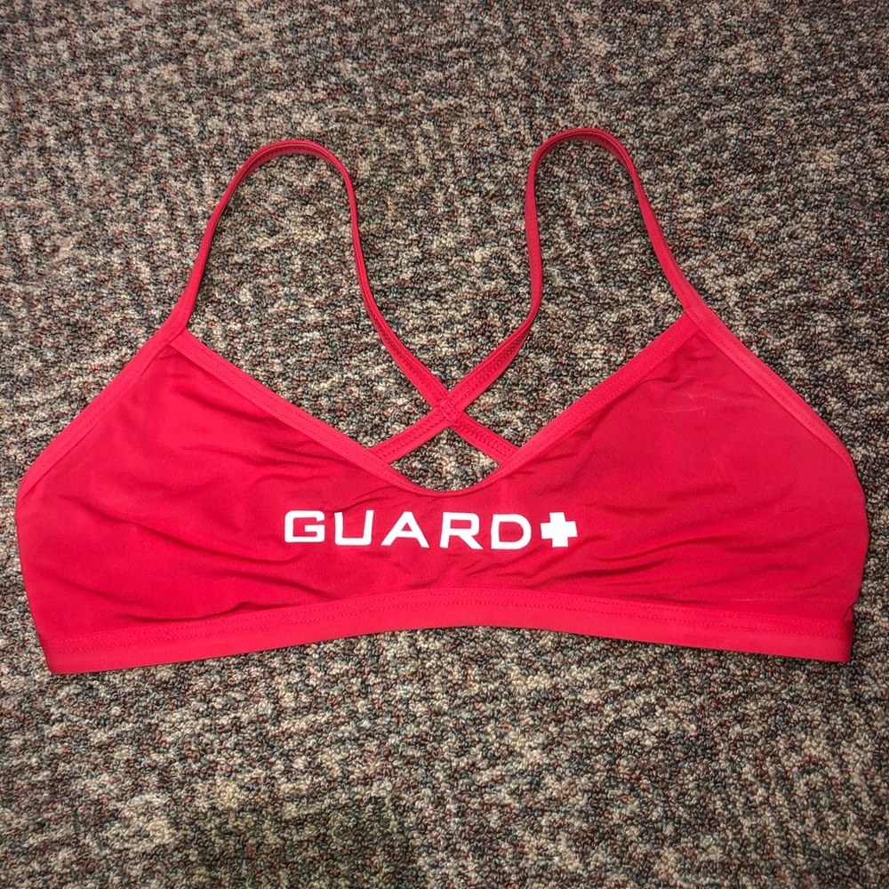 Guard bikini top
